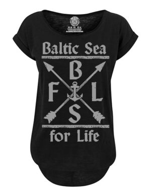 Long Slub Tee Damen – Baltic Sea for Life