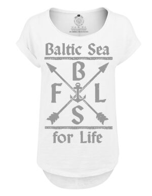 Long Slub Tee Damen – Baltic Sea for Life