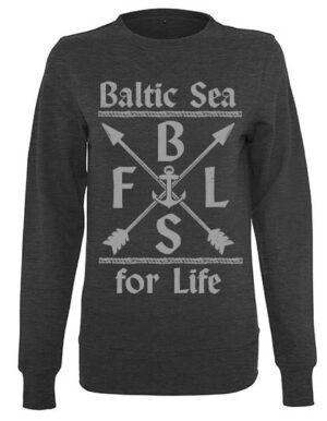 Sweatshirt Damen – Baltic Sea For Life (einfarbig)