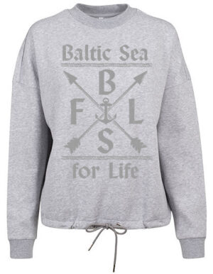 Oversized Sweatshirt – Baltic Sea For Life