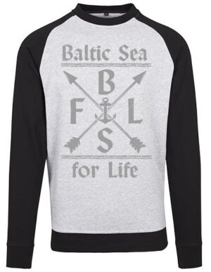 Sweatshirt Herren – Baltic Sea for Life (zweifarbig)