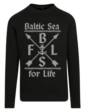 Sweatshirt Herren – Baltic Sea for Life (einfarbig)